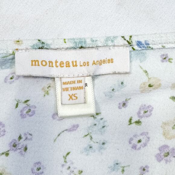 Monteau LA Floral Milkmaid Dress - XS - Lightweight - Picture 8 of 9